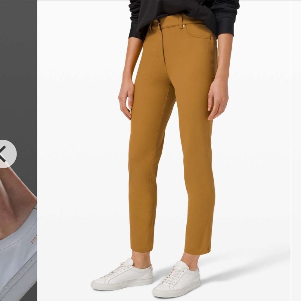 Lululemon City Sleek 5 Pocket 7/8 Pant
Spiced Bronze